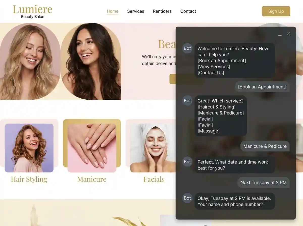 scheduler chatbot integration 