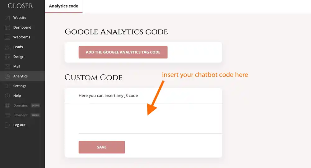 conversational UI examples