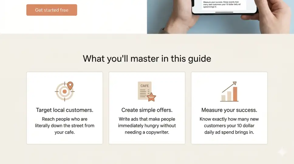 landing page design landing page example
