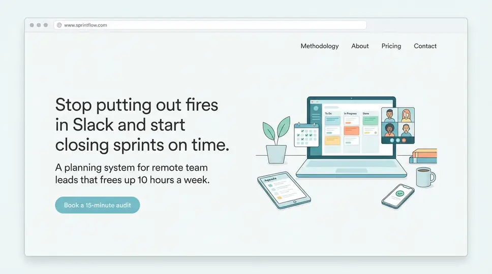 landing page builder build a landing page