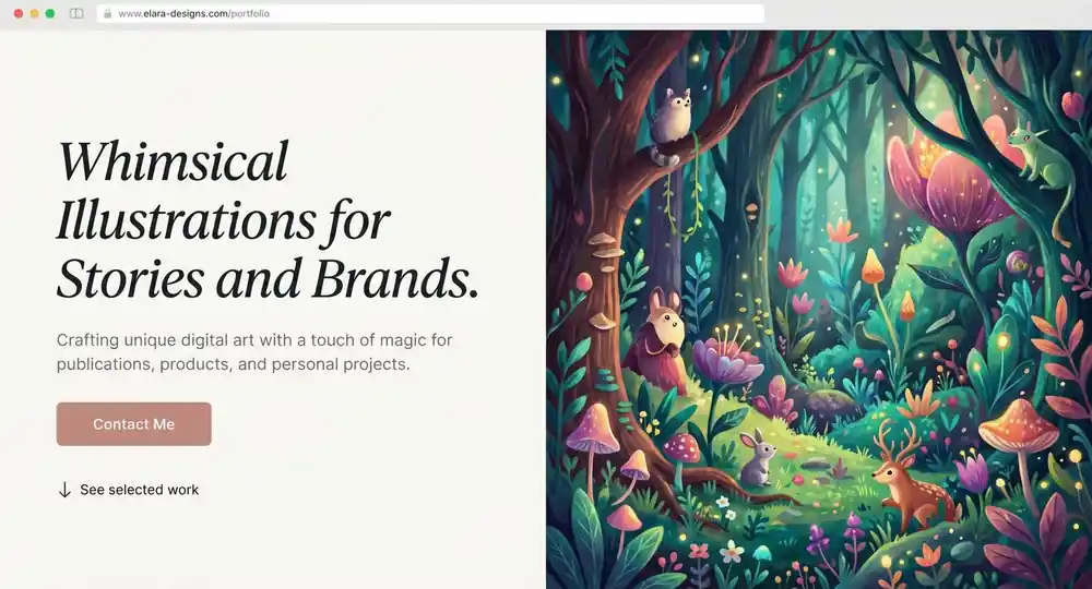 portfolio website examples